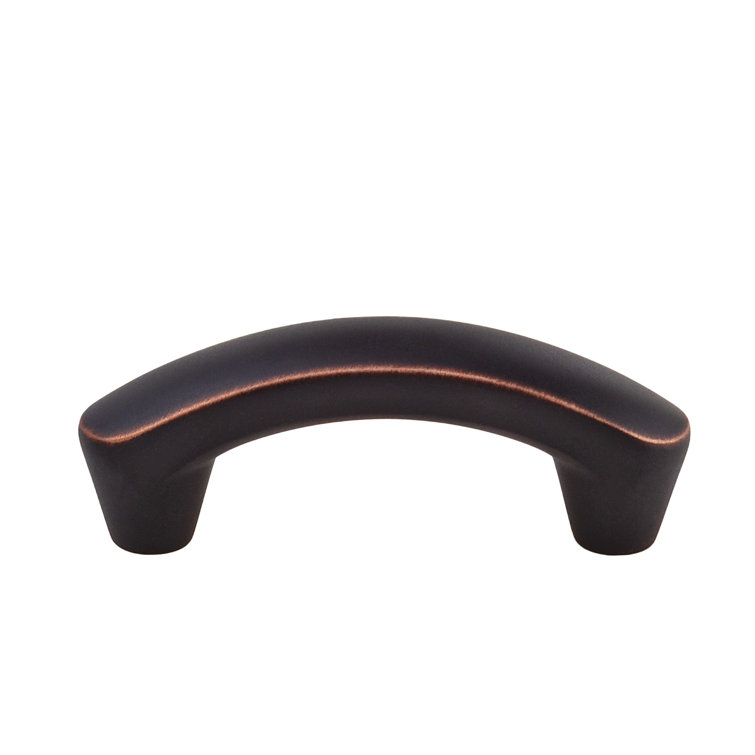 Selma 4-inch Oil Rubbed Bronze Arch Bar Pull with Mounting Hardware