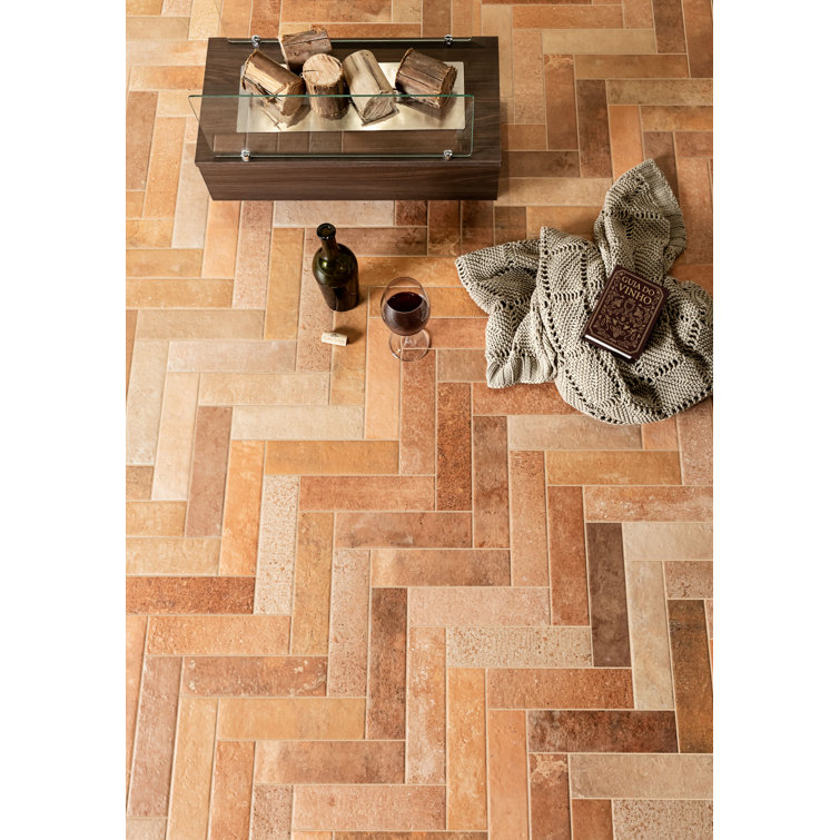 Berlin Cotto Matte 3" x 10" Glazed Ceramic Floor and Wall Tile