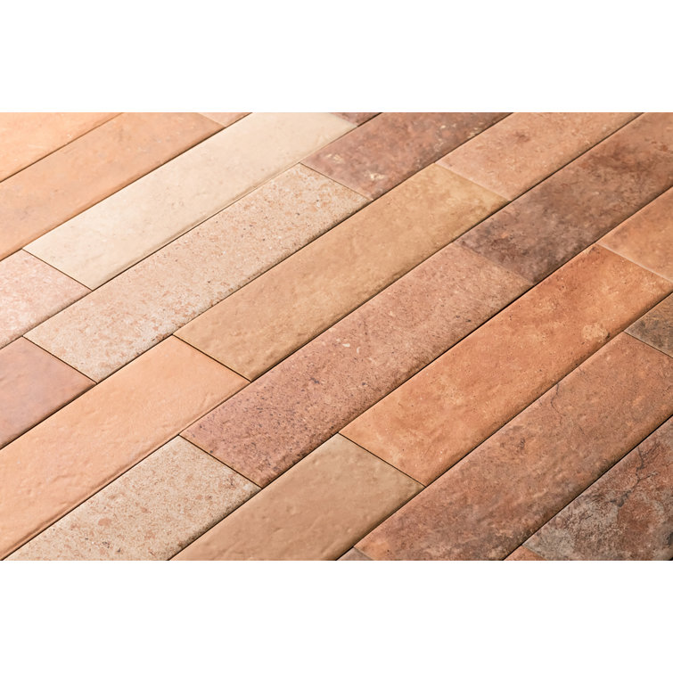 Berlin Cotto Matte 3" x 10" Glazed Ceramic Floor and Wall Tile