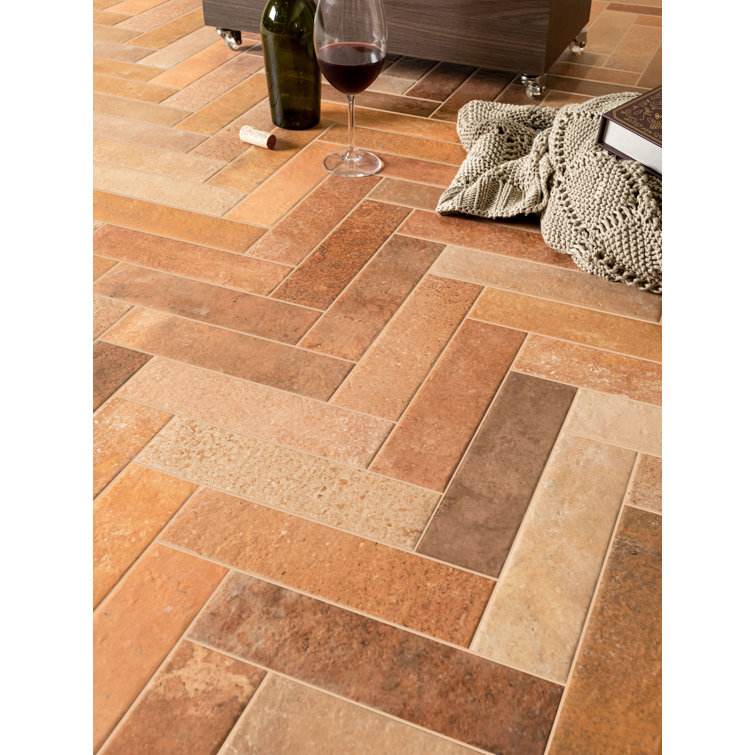 Berlin Cotto Matte 3" x 10" Glazed Ceramic Floor and Wall Tile