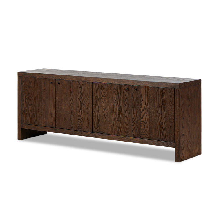 Torrington 82'' Dark Brown Oak Sideboard