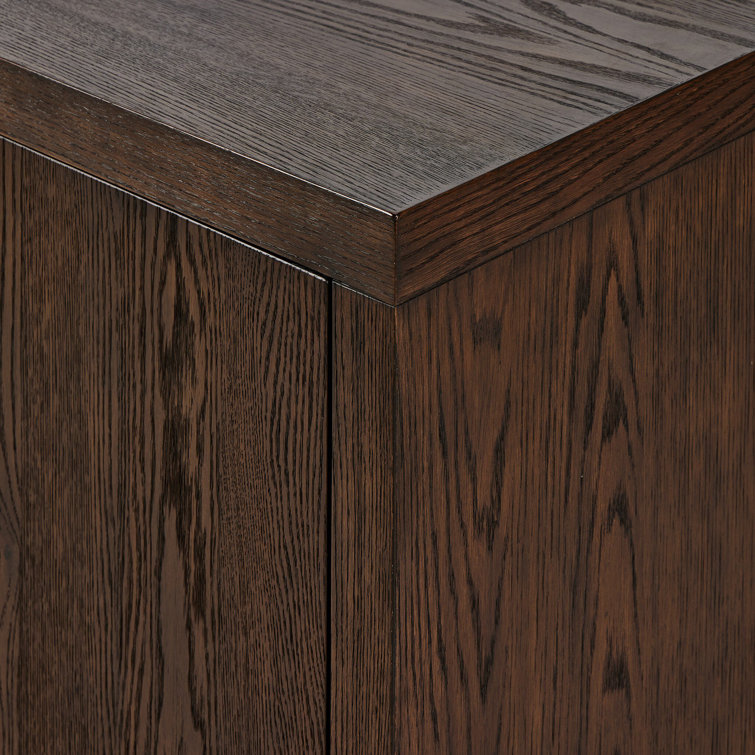 Torrington 82'' Dark Brown Oak Sideboard