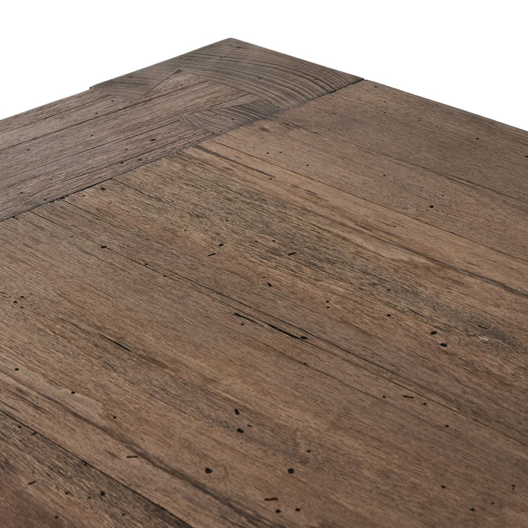 Rustic Reclaimed Wood Rectangular Dining Table, 86"