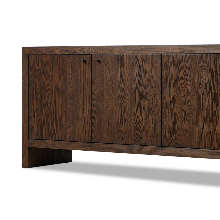 Torrington 82'' Dark Brown Oak Sideboard