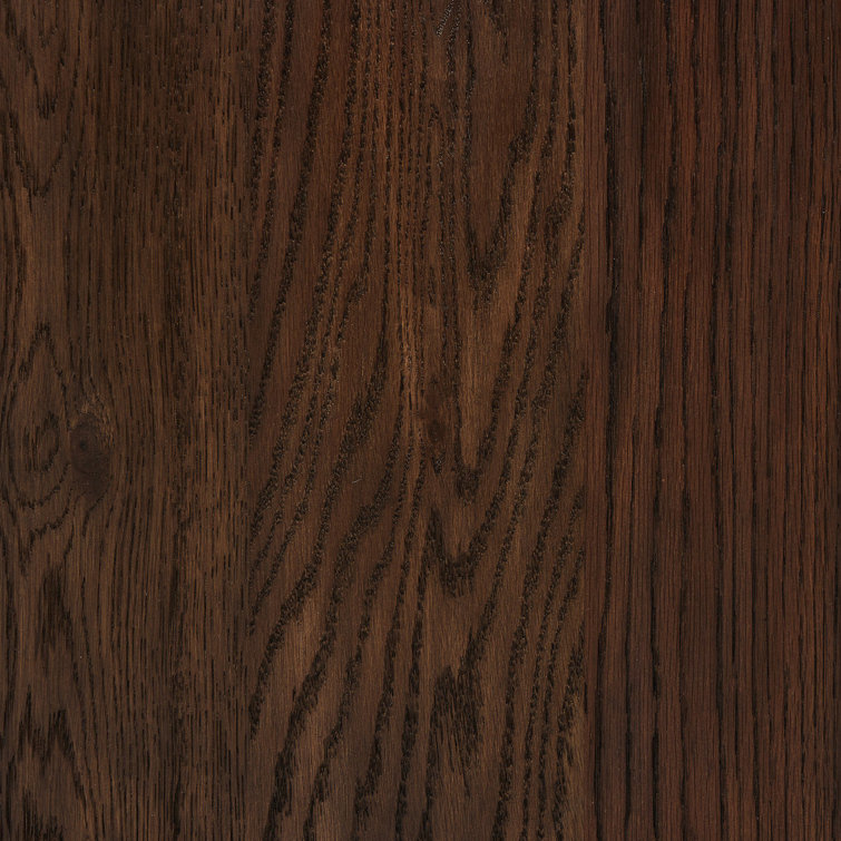 Sullivan Umber Oak Media Console with Cabinet