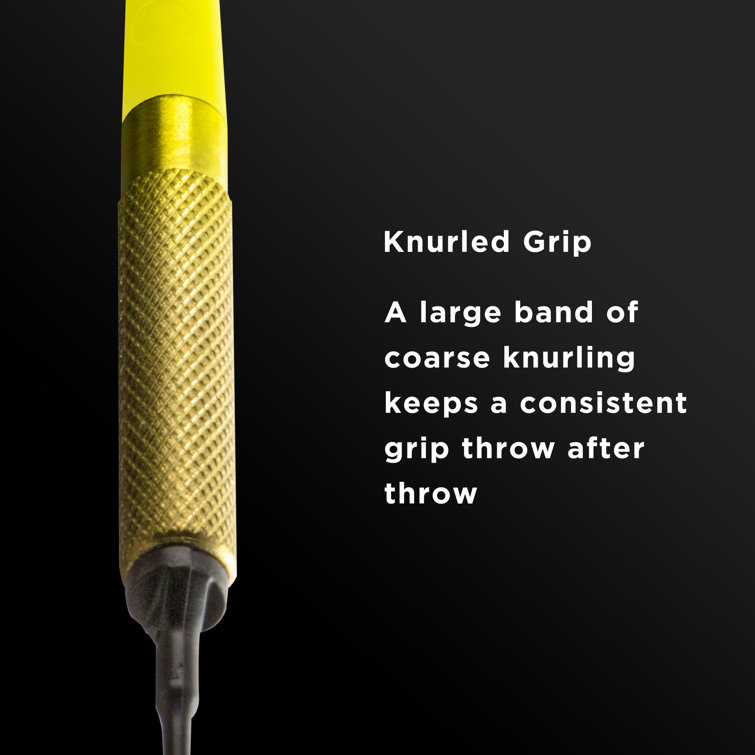 Yellow Brass Commercial Soft Tip Bar Darts Set