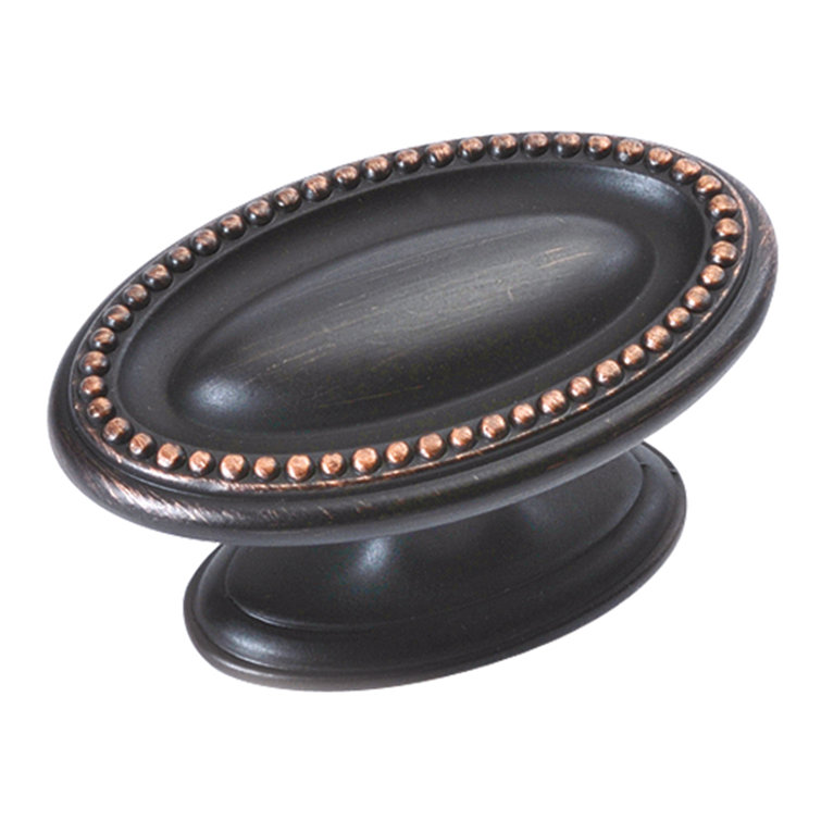 Altair 1 3/4" Oval Vintage Bronze Cabinet Knob