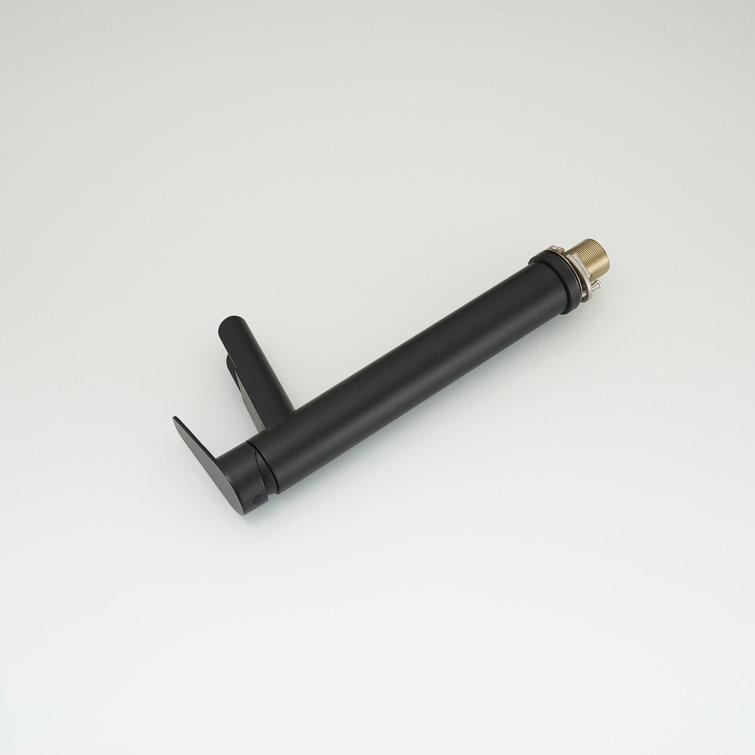 Matte Black Single Handle Vessel Sink Faucet