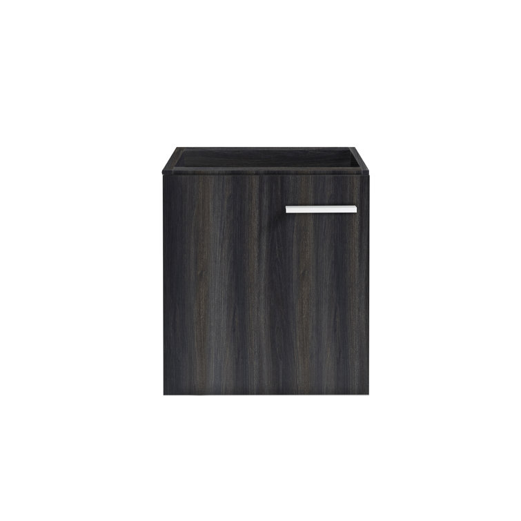Colmer 24" Black Walnut Wall-Mount Bathroom Vanity Cabinet
