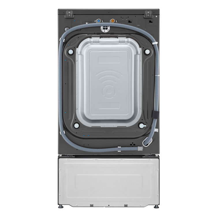 5.0 Cu. Ft. High Efficiency Black Front Load Washer