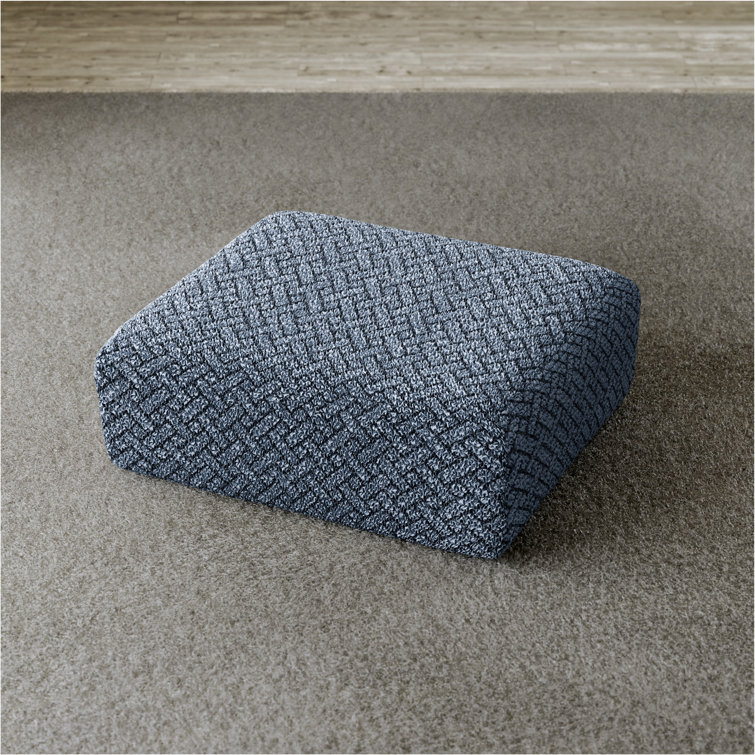 Venezia Blue Stretch T-Cushion Sofa Slipcover