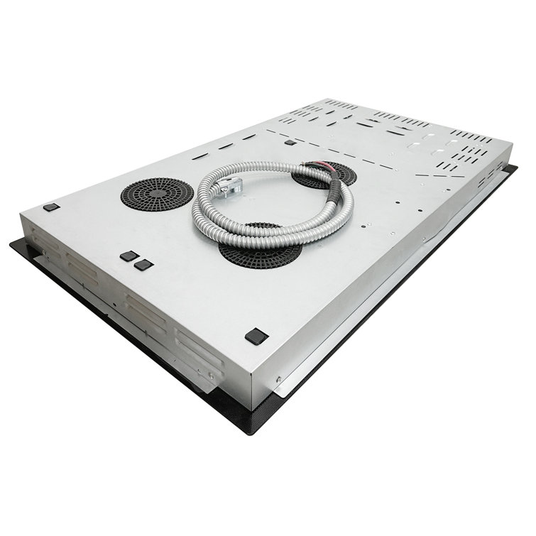 Equator Black Ceramic-Induction 36" 5 Burner Cooktop with Touch Control