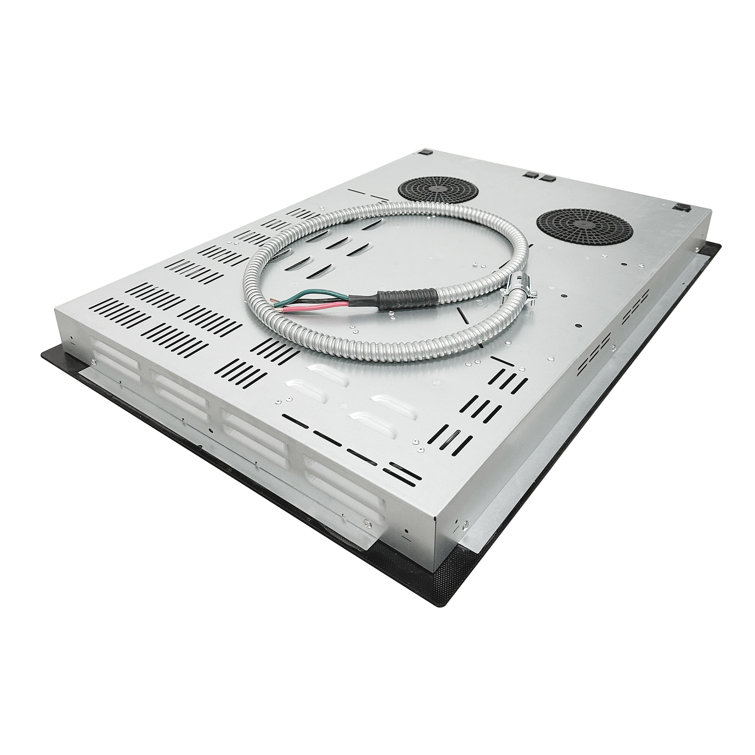 Equator 30" Black Ceramic-Induction 4 Burner Cooktop with Touch Control