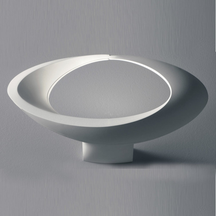 Eric Solé White Aluminum Dimmable LED Sconce
