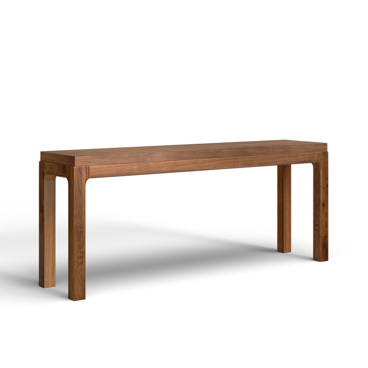 Daniella Warm Walnut 78'' Modern Storage Console Table