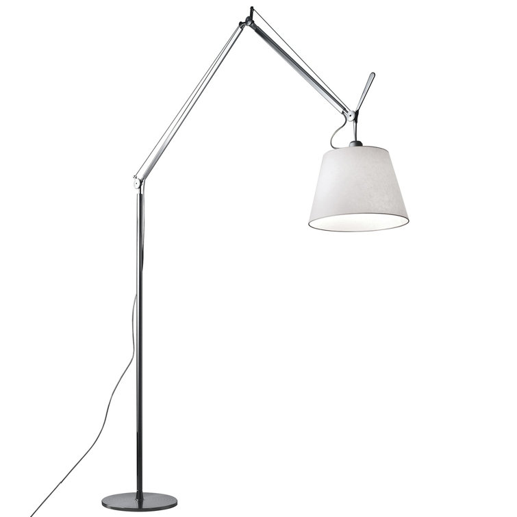 Kids' 14" Fiber and Aluminum Task Floor Lamp