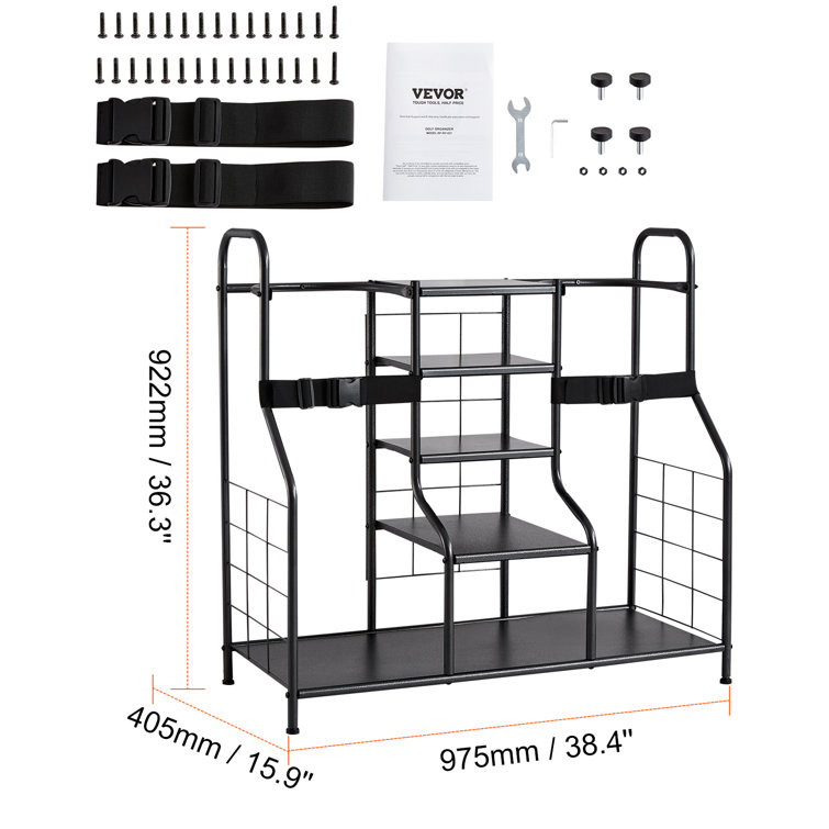 Steel Freestanding Adjustable Multi-Use Sports Rack