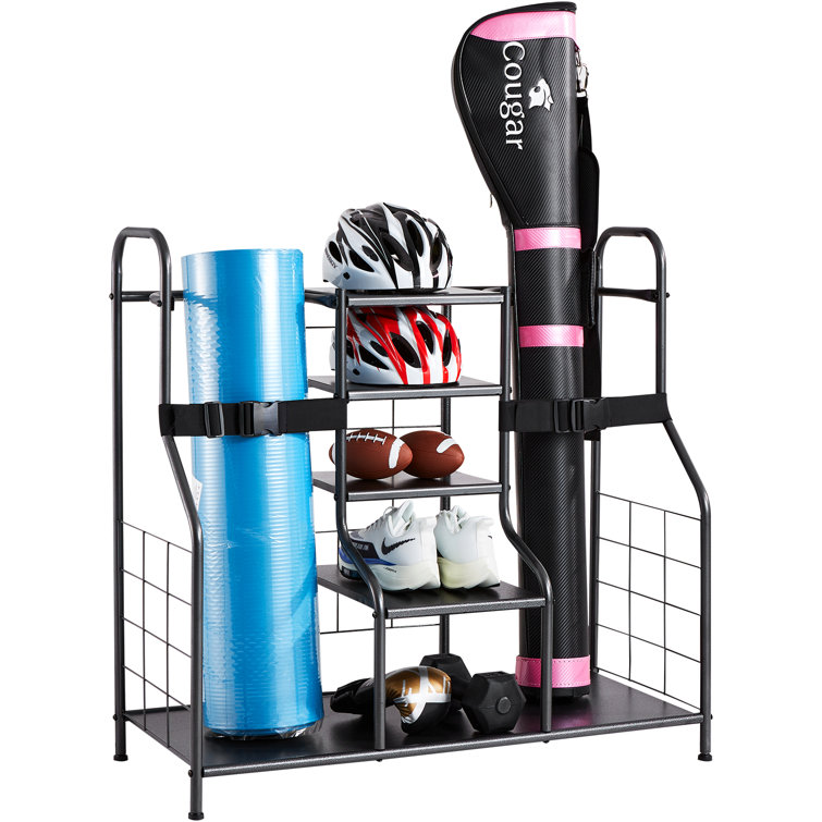 Steel Freestanding Adjustable Multi-Use Sports Rack