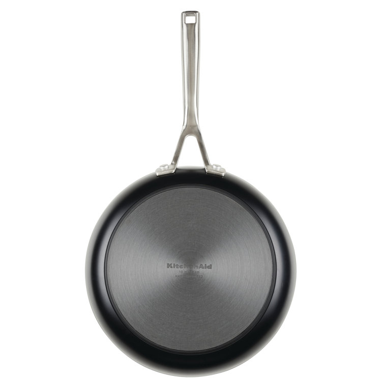 Matte Black 10-Inch Aluminum Ceramic Nonstick Frying Pan