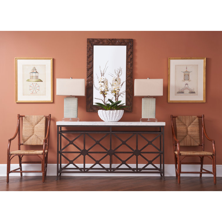 Huntington Textured Ceramic Table Lamp with Linen Shade