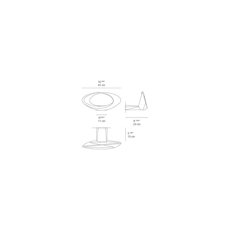 Eric Solé White Aluminum Dimmable LED Sconce