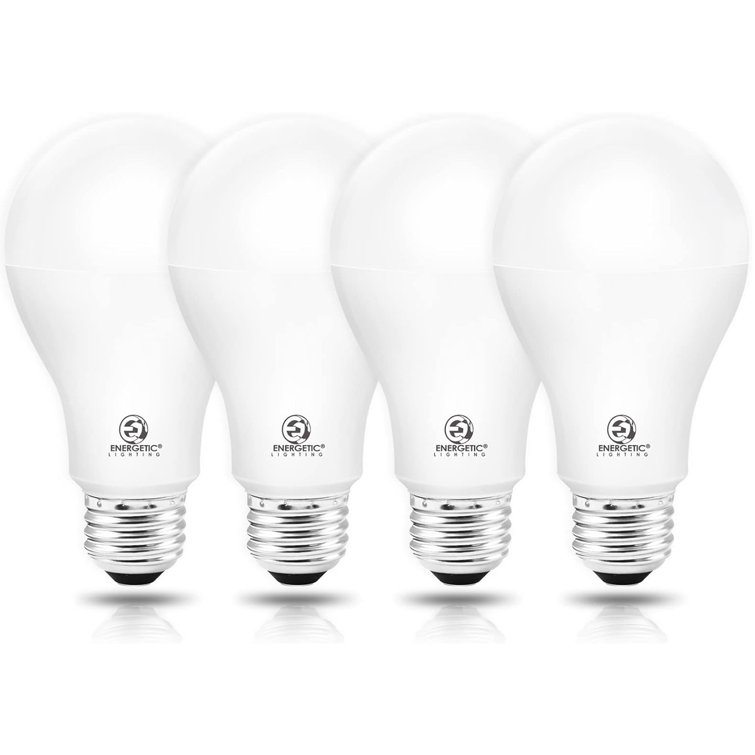 Dimmable 20W Warm White LED Globe Bulbs, 4-Pack