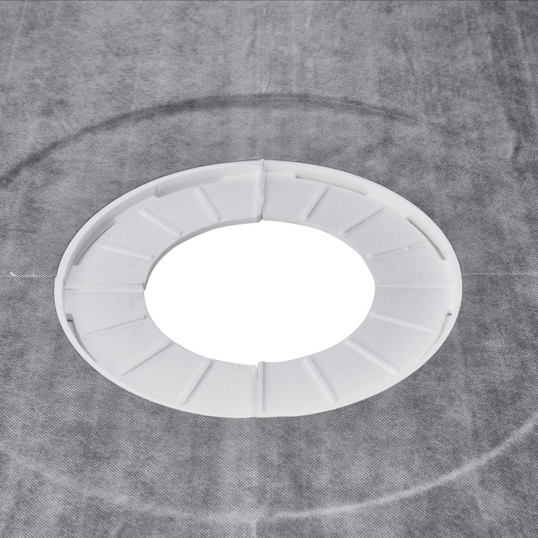 Gray Rectangular 72'' x 48'' Waterproof Shower Base with Drain