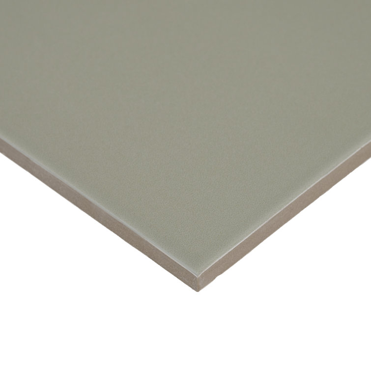 Sage Green Matte Porcelain 5x5 Wall Tile
