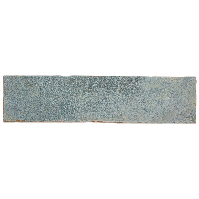 Mandalay Green Polished Ceramic Subway Wall Tile