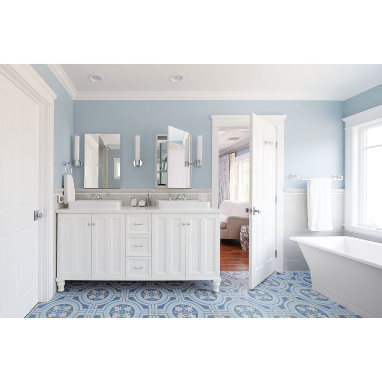 Aspen Green Ceramic Rectangular Vessel Bathroom Sink