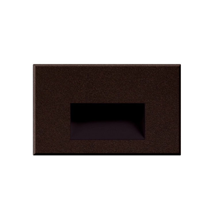 Bronze 4W LED Outdoor Step Light with Die Cast Aluminum Housing