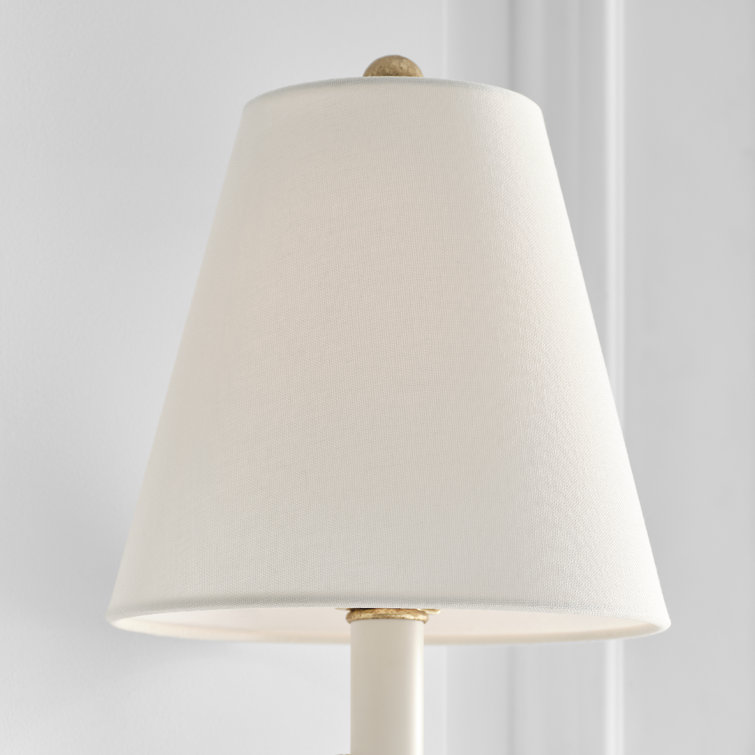 Aiden Large Tail Nickel Sconce, Dimmable Direct Wired, 32 in