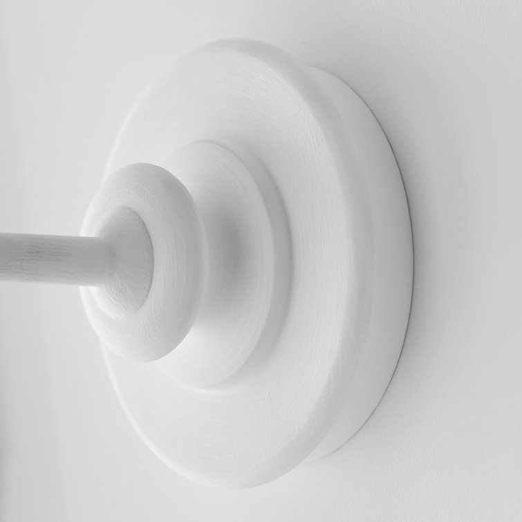 Piaf Plaster White Dimmable Iron LED Wall Sconce