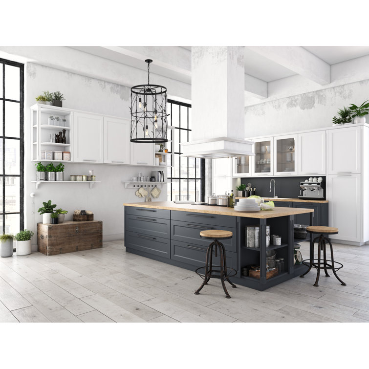 Lexington Matte Black 5-Light Trellis Pendant