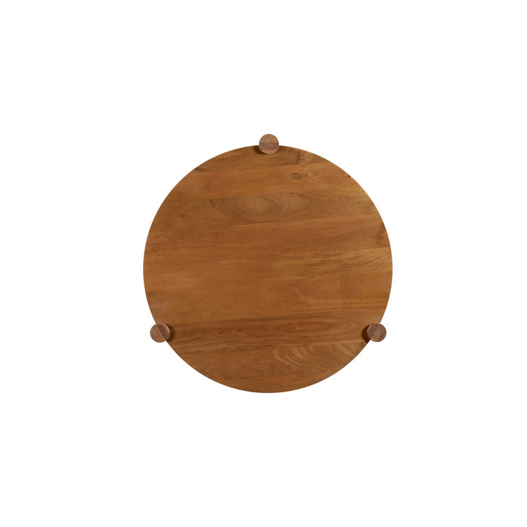 Algiers Warm Brown Solid Mango Wood Coffee Table
