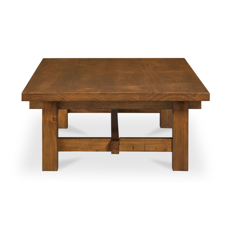 Octavia Solid Pine Wood Rectangular Coffee Table