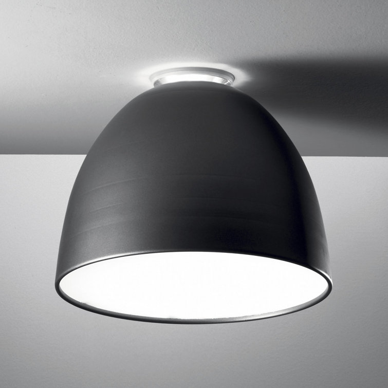 Aluminum Indoor/Outdoor Bowl Flush Mount Light