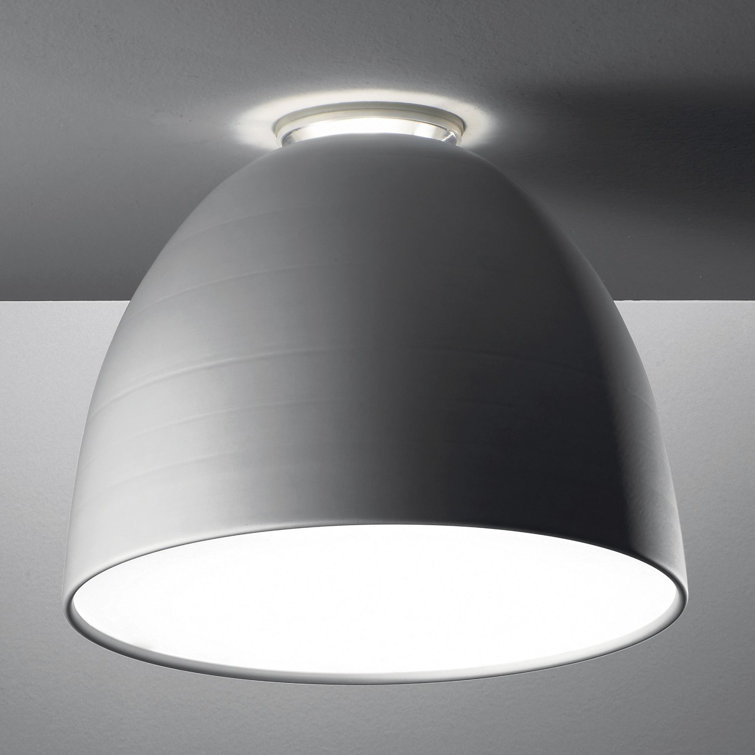 Aluminum Indoor/Outdoor Bowl Flush Mount Light