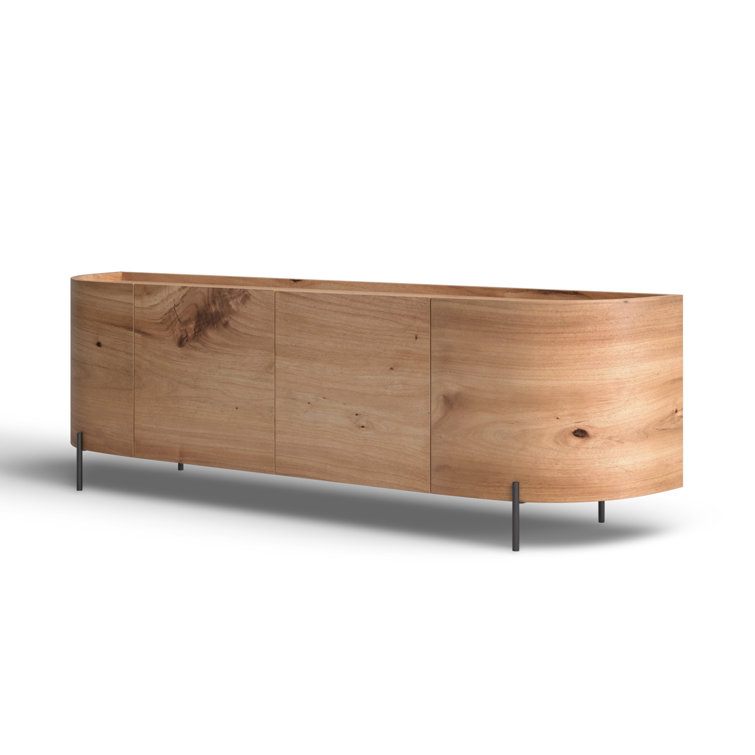 Lunas Gold Guanacaste 77'' Media Console with Cabinet