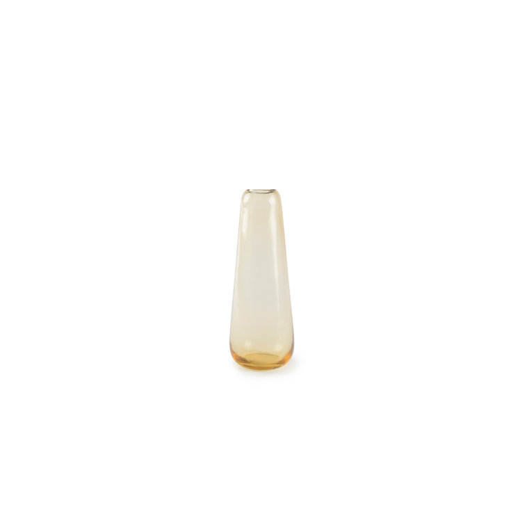 Aurora Blush Hand-Blown Glass Table Vase