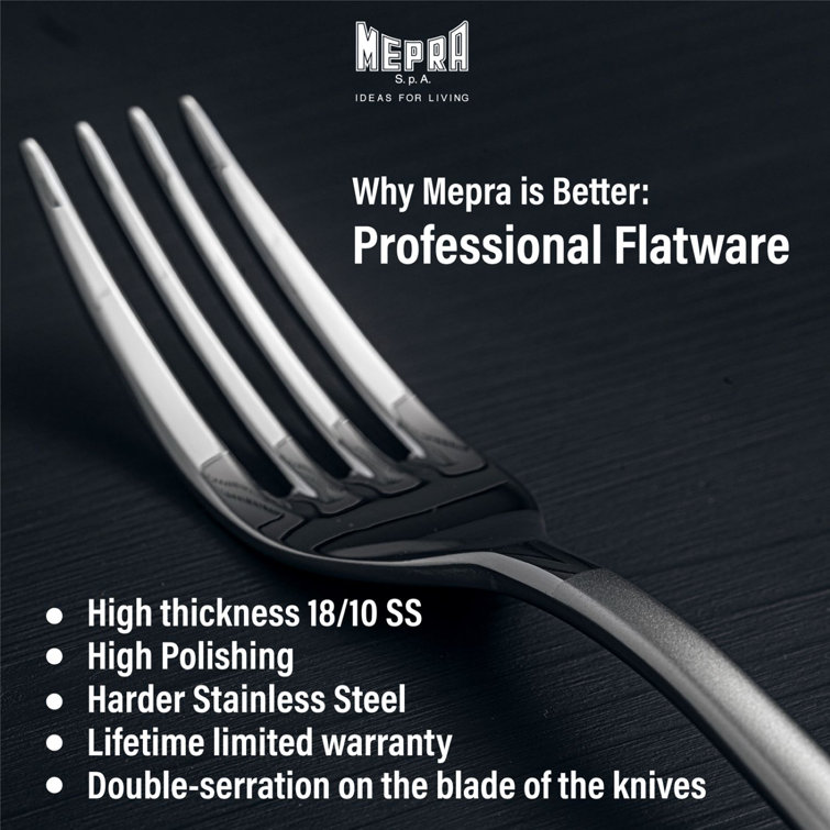 Boheme 20-Piece Stainless Steel Flatware Set