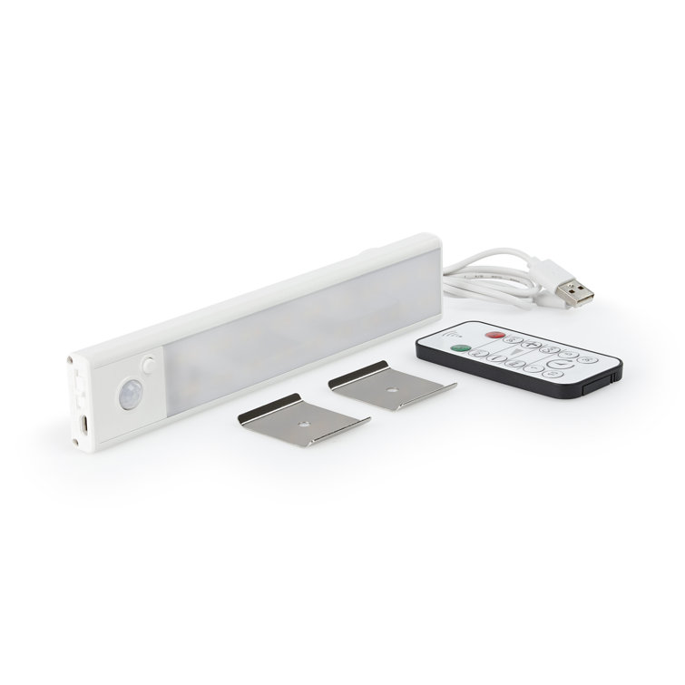 8 Inch White LED Under Cabinet Light with Remote