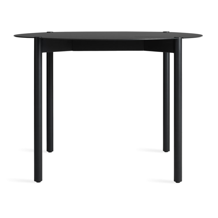 Oblivion Black Round Metal Dining Table