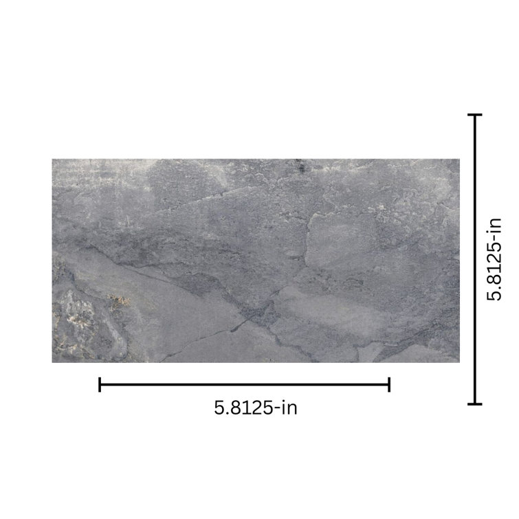 Large White Matte Porcelain Stone Look Wall & Floor Tile