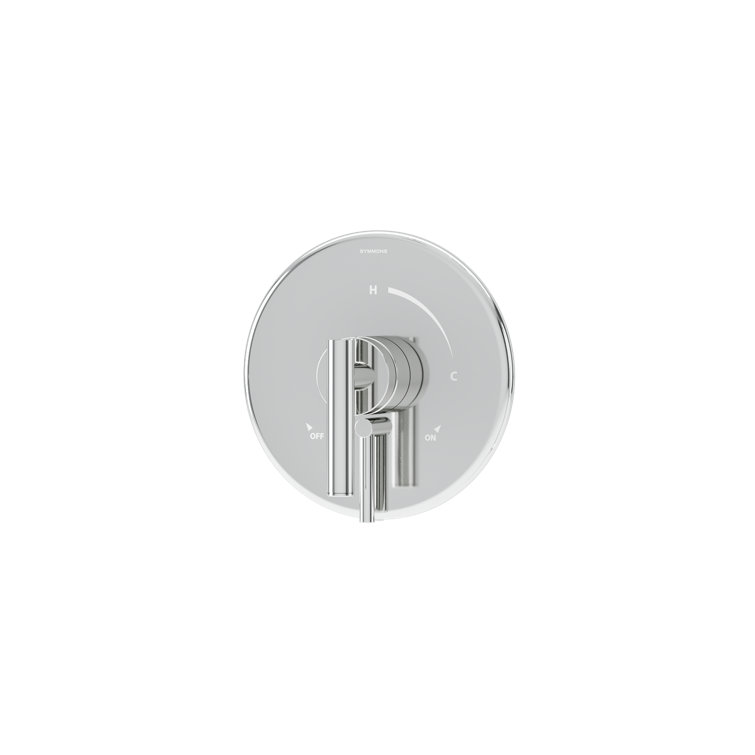 Dia Polished Chrome Wall Mounted Shower Valve Trim Kit