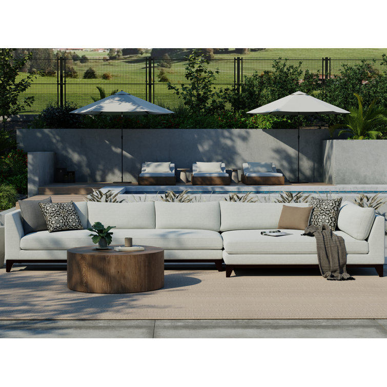 Antica Onyx 20" Reversible Outdoor Pillow Cover