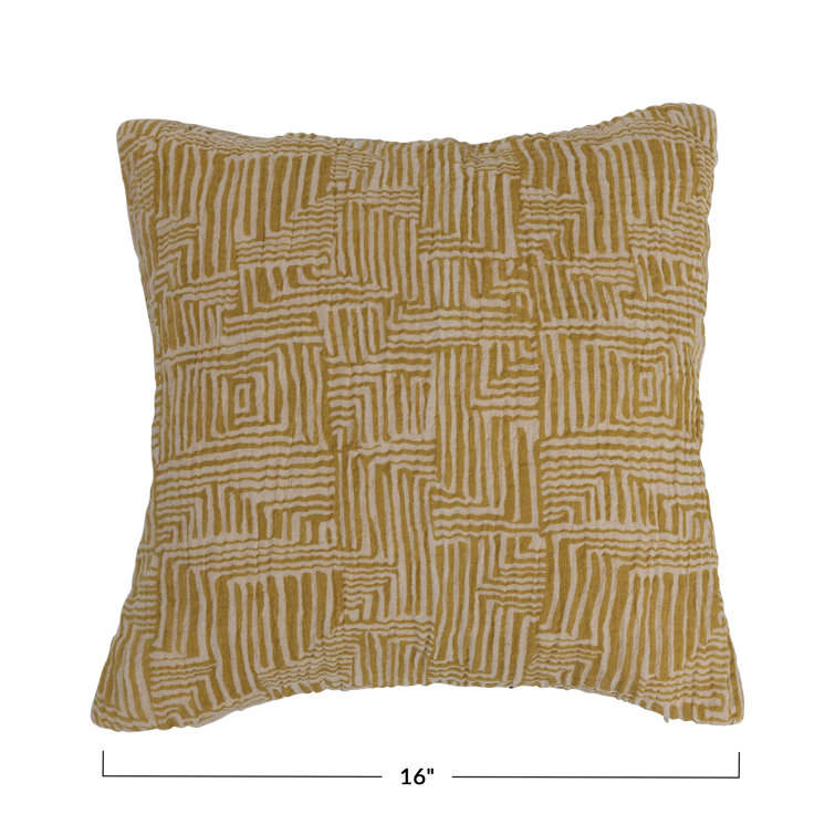 Saair Square Pillow Cover & Insert