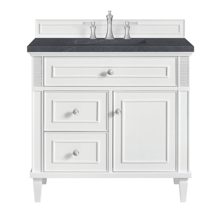 Lorelai 36" Bright White Plywood Single Vanity