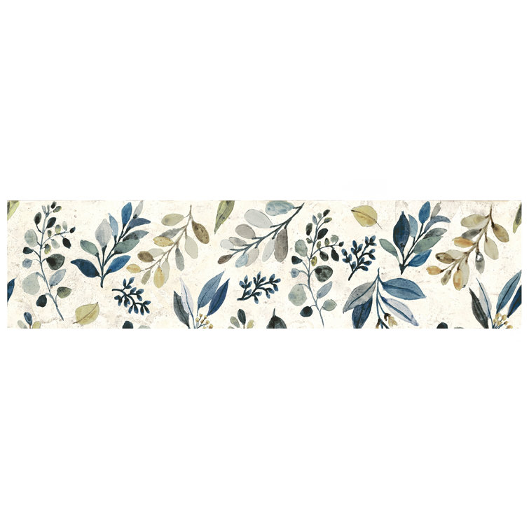 Garden Floral Porcelain Rectangle Wall & Floor Tile