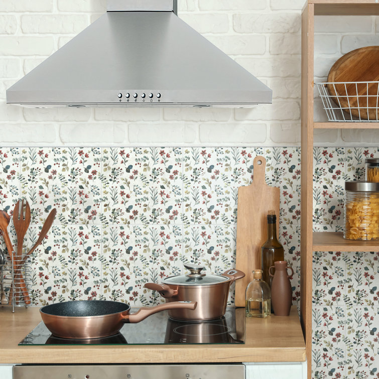 Garden Beige and Multicolor Floral Porcelain Wall & Floor Tile